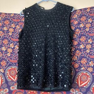 Cyn Les vintage 60s sequin top